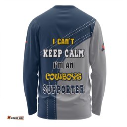 North Queensland Cowboys Long Sleeve T-shirt Custom Team Of Us Die Hard Fan Supporters