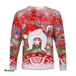 Australia Torres Trait Islands Christmas Long Sleeve T-shirt Original Style Red