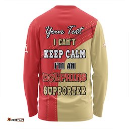 Redcliffe Dolphins Long Sleeve T-shirt Custom Team Of Us Die Hard Fan Supporters