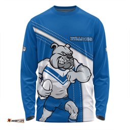 Canterbury-Bankstown Bulldogs Long Sleeve T-shirt Custom Team Of Us Die Hard Fan Supporters