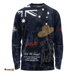 Australia Anzac Day Long Sleeve T-shirt - Anzac Day The Australian Army Long Sleeve T-shirt