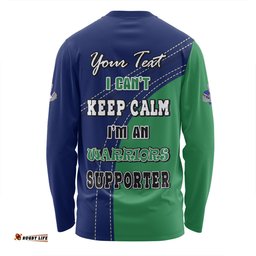 New Zealand Warriors Long Sleeve T-shirt Custom Team Of Us Die Hard Fan Supporters