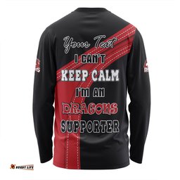 St. George Illawarra Dragons Long Sleeve T-shirt Custom Team Of Us Die Hard Fan Supporters