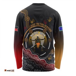 Australia Long Sleeve T-shirt Naidoc Week Aboriginal Inspired And Torres Strait Islander Culture