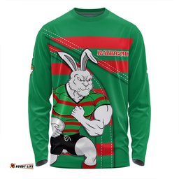 South Sydney Rabbitohs Long Sleeve T-shirt Custom Team Of Us Die Hard Fan Supporters