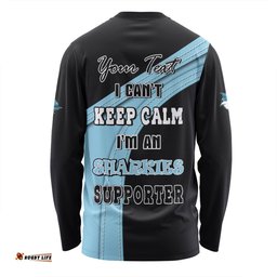 Cronulla-Sutherland Sharks Long Sleeve T-shirt Custom Team Of Us Die Hard Fan Supporters