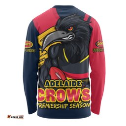 Amazing Aussie Adelaide Crows Australian Football Finals Premiership Spirit Long Sleeve T-shirt