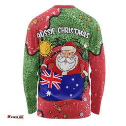 Australia Christmas Custom Long Sleeve T-shirt - I'm the Perfect Present Red Long Sleeve T-shirt