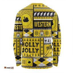 Western Australia Christmas Long Sleeve T-shirt - Holly Jolly Chrissie Long Sleeve T-shirt