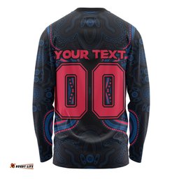 Amazing Aussie Adelaide Crows Spirit Warriors Of The Game Long Sleeve T-shirt