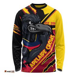 Amazing Aussie Adelaide Crows Battlefield Glory Gear Long Sleeve T-shirt