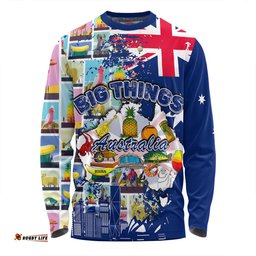 Australia Long Sleeve T-shirt - Australia Big Things Ver 2 Long Sleeve T-shirt