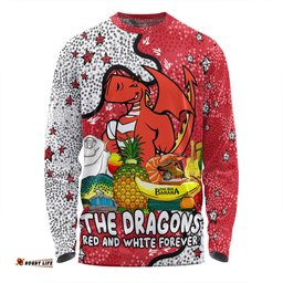 St. George Illawarra Dragons Custom Long Sleeve T-shirt - Australian Big Things Long Sleeve T-shirt