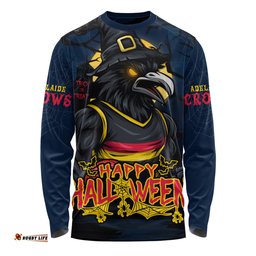 Amazing Aussie Adelaide Crows Full Moon Fever Halloween Supporter Long Sleeve T-shirt