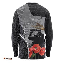 Amazing Aussie Australia Anzac Day Custom Australia And New Zealand Warriors Honour The Fallen Lest We Forget Long Sleeve T-shirt