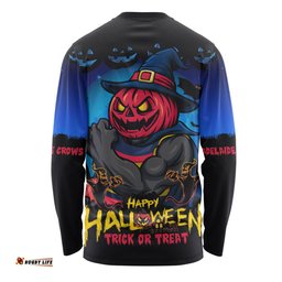 Amazing Aussie Adelaide Crows Dark Pumpkin Halloween Spirit Long Sleeve T-shirt