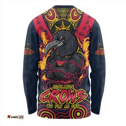 Amazing Aussie Adelaide Crows Ripped Legacy of the Game Long Sleeve T-shirt