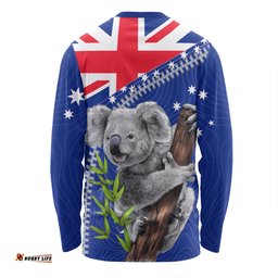 Amazing Aussie Australia Australia Day Koala Happy Australia Day Long Sleeve T-shirt