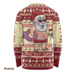 Amazing Aussie Australia Christmas Custom Aussie Christmas Santa Summer Vibes Long Sleeve T-shirt