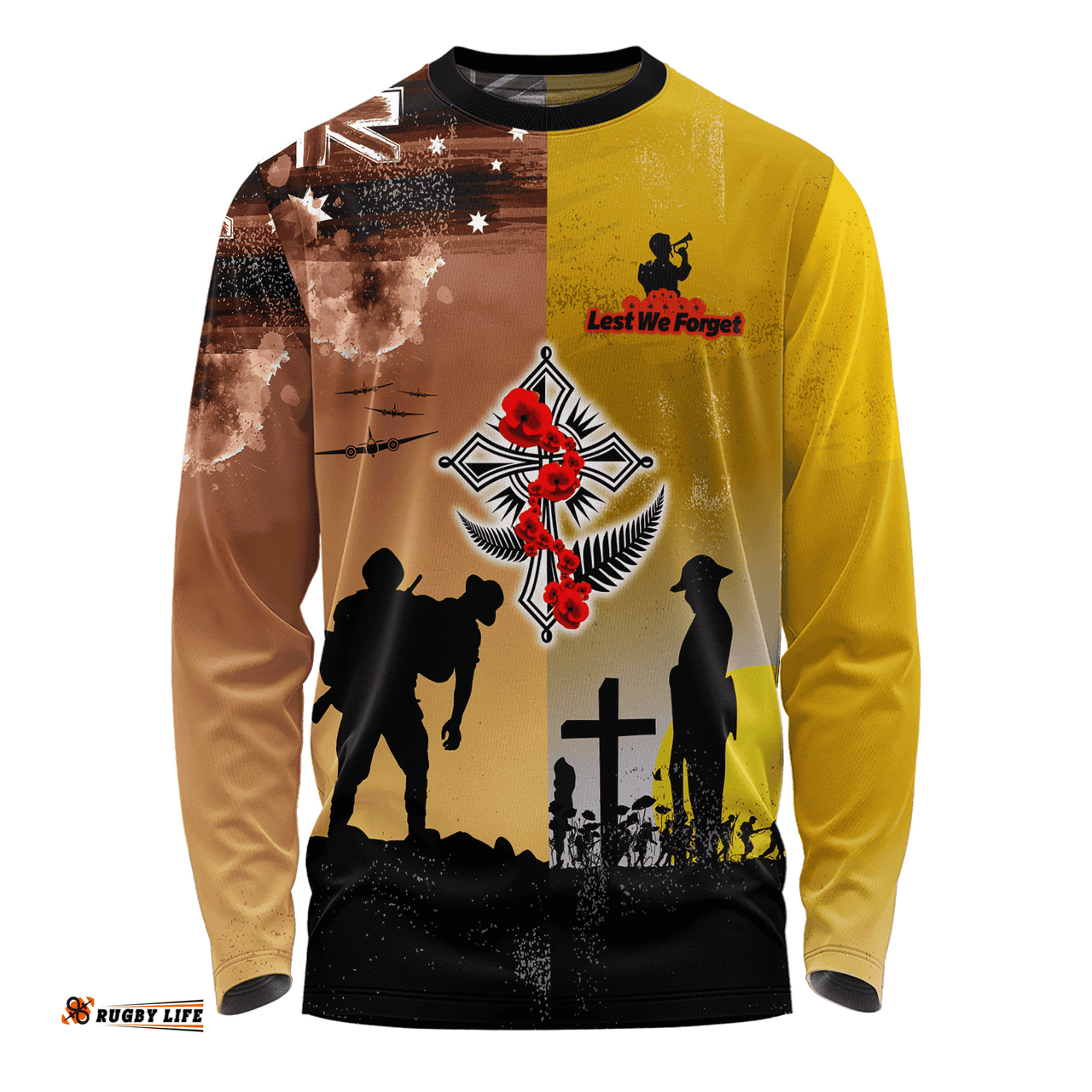 Amazing Aussie Australia Anzac Day Special Remembrance Day Lest We Forget Long Sleeve T-shirt