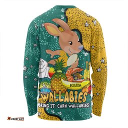 Amazing Aussie Australia Wallabies Custom Australian Big Things Long Sleeve T-shirt