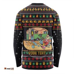 Amazing Aussie Australia Christmas Custom Aussie Christmas Merry Campers Long Sleeve T-shirt