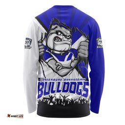 Amazing Aussie Canterbury Bankstown Bulldogs Fearless Soul Series Long Sleeve T-shirt