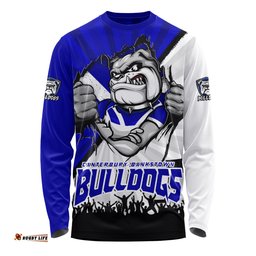 Amazing Aussie Canterbury Bankstown Bulldogs Fearless Soul Series Long Sleeve T-shirt