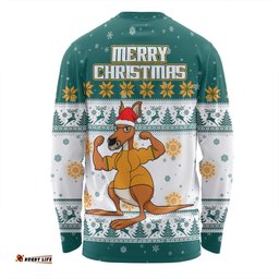 Amazing Aussie Australia Wallabies Christmas Custom Special Ugly Christmas Long Sleeve T-shirt