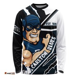 Amazing Aussie Carlton Battlefield Glory Gear Long Sleeve T-shirt