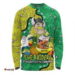 Amazing Aussie Canberra Raiders Custom Australian Big Things Long Sleeve T-shirt