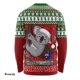 Amazing Aussie Australia Have A Koalaty Christmas Long Sleeve T-shirt