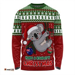 Amazing Aussie Australia Have A Koalaty Christmas Long Sleeve T-shirt