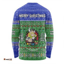 Amazing Aussie Canberra Raiders Christmas Custom Chrissie Spirit Long Sleeve T-shirt