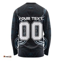 Amazing Aussie Carlton Spirit Warriors Of The Game Long Sleeve T-shirt