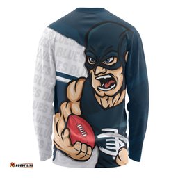 Amazing Aussie Carlton Defend The Pride Long Sleeve T-shirt
