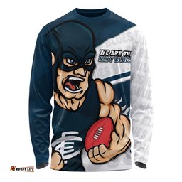 Amazing Aussie Carlton Defend The Pride Long Sleeve T-shirt