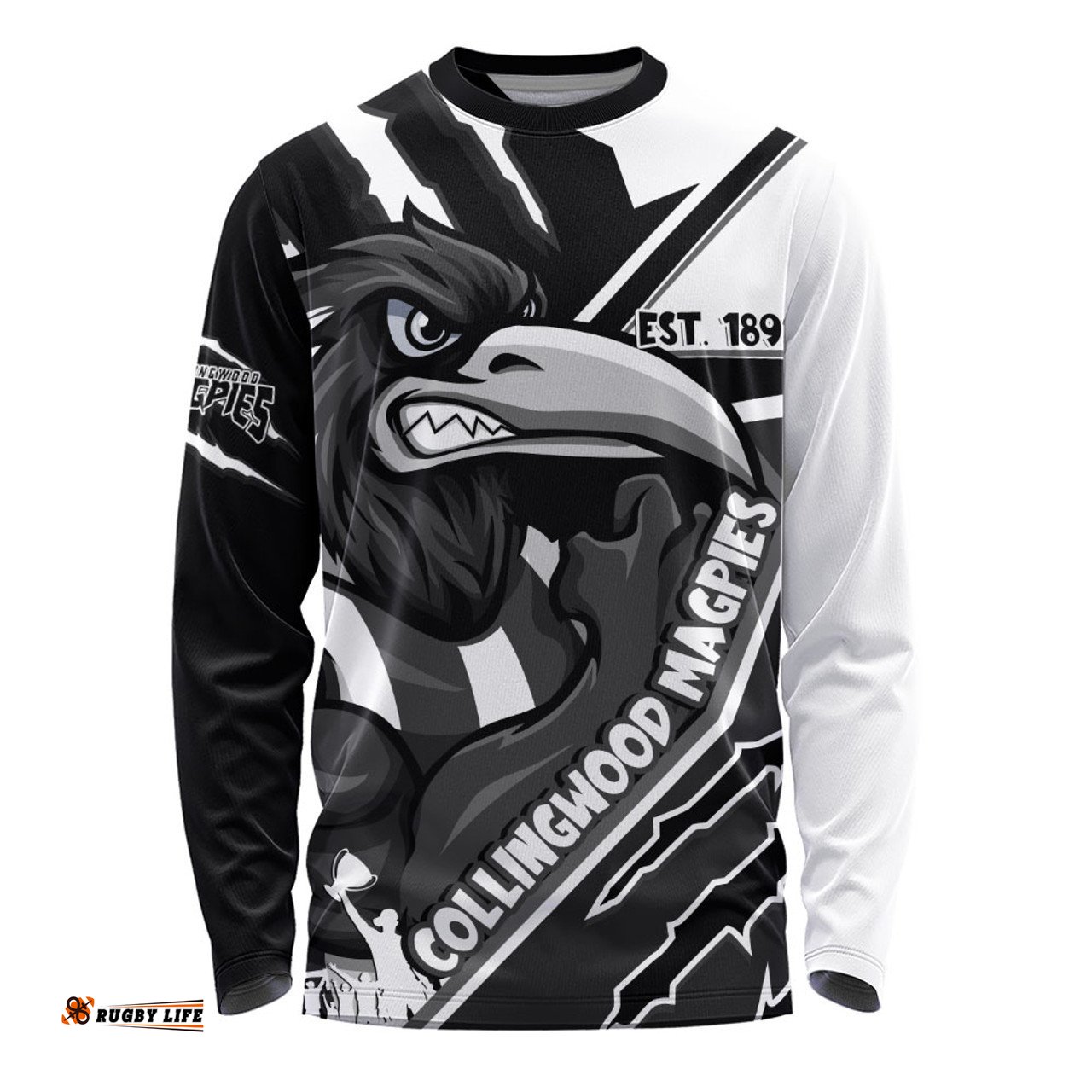 Amazing Aussie Collingwood Battlefield Glory Gear Long Sleeve T-shirt