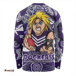 Amazing Aussie Fremantle Blazing Spirit Of Victory Long Sleeve T-shirt