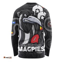 Amazing Aussie Collingwood NAIDOC Spirit Of Country Long Sleeve T-shirt