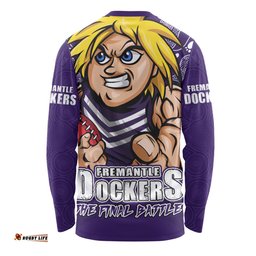Amazing Aussie Fremantle Final Clash Battle Edition Long Sleeve T-shirt