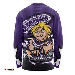 Amazing Aussie Fremantle Premiership Series Flame Edition Long Sleeve T-shirt