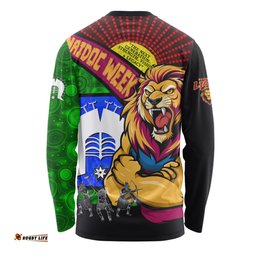 Amazing Aussie Brisbane Lions NAIDOC Week Pride Edition Long Sleeve T-shirt