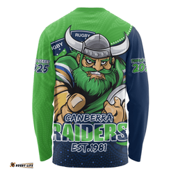 Amazing Aussie Canberra Raiders Battle For Glory Rugby Finals Edition Long Sleeve T-shirt