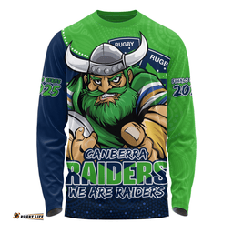 Amazing Aussie Canberra Raiders Battle For Glory Rugby Finals Edition Long Sleeve T-shirt