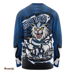 Amazing Aussie Geelong Cats Premiership Series Flame Edition Long Sleeve T-shirt