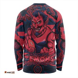 Amazing Aussie Melbourne Blazing Spirit Of Victory Long Sleeve T-shirt