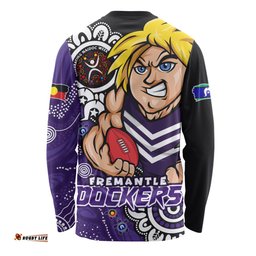 Amazing Aussie Fremantle Power Through Generations NAIDOC Edition Long Sleeve T-shirt