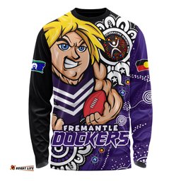 Amazing Aussie Fremantle Power Through Generations NAIDOC Edition Long Sleeve T-shirt