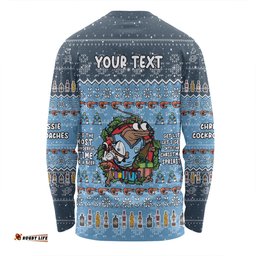 Amazing Aussie New South Wales Cockroaches Christmas Custom Chrissie Spirit Long Sleeve T-shirt
